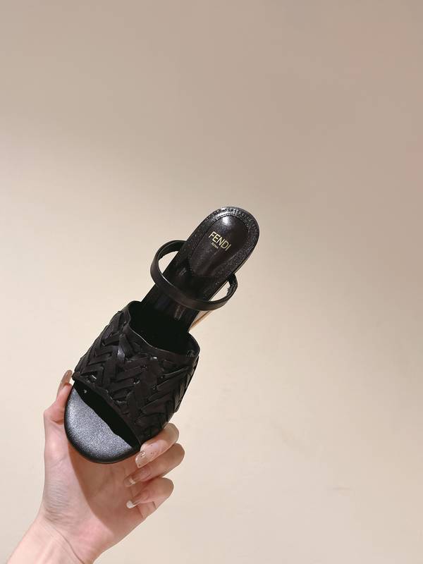 Fendi Shoes FDS00123 Heel 8.5CM Fendi Shoes FDS00123 Heel 8.5CM