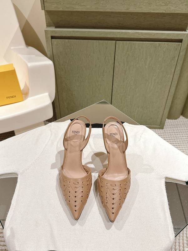 Fendi Shoes FDS00125 Heel 8.5CM Fendi Shoes FDS00125 Heel 8.5CM