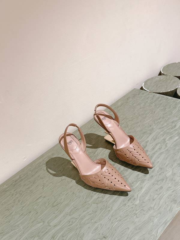 Fendi Shoes FDS00125 Heel 8.5CM Fendi Shoes FDS00125 Heel 8.5CM