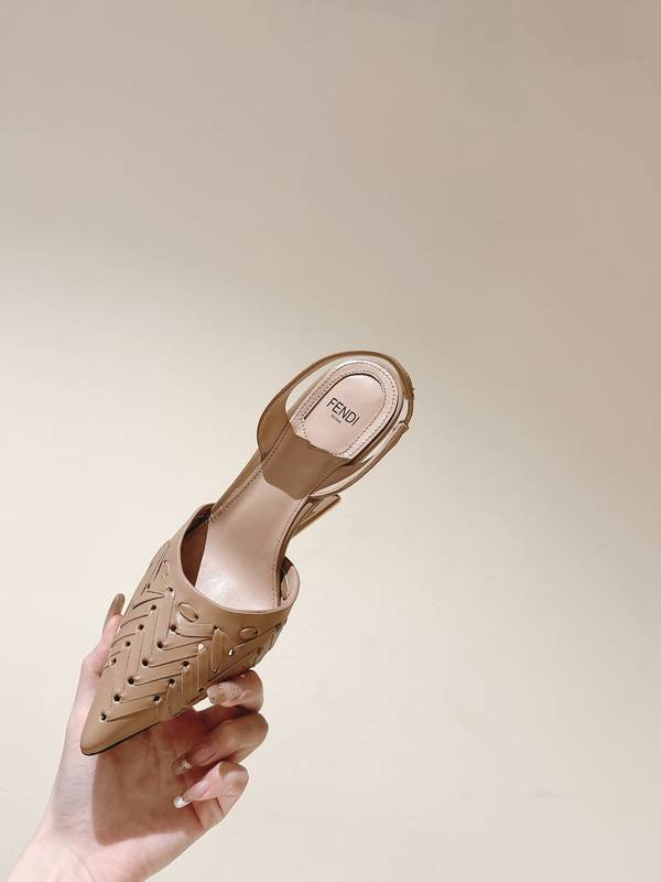 Fendi Shoes FDS00125 Heel 8.5CM Fendi Shoes FDS00125 Heel 8.5CM