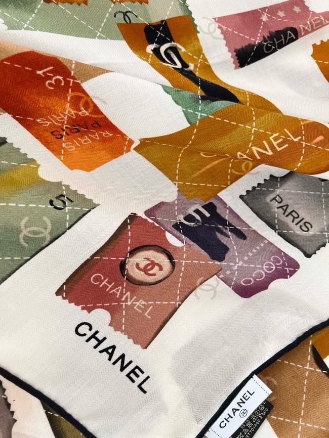 Chanel Shawl Cashmere and Silk 06395