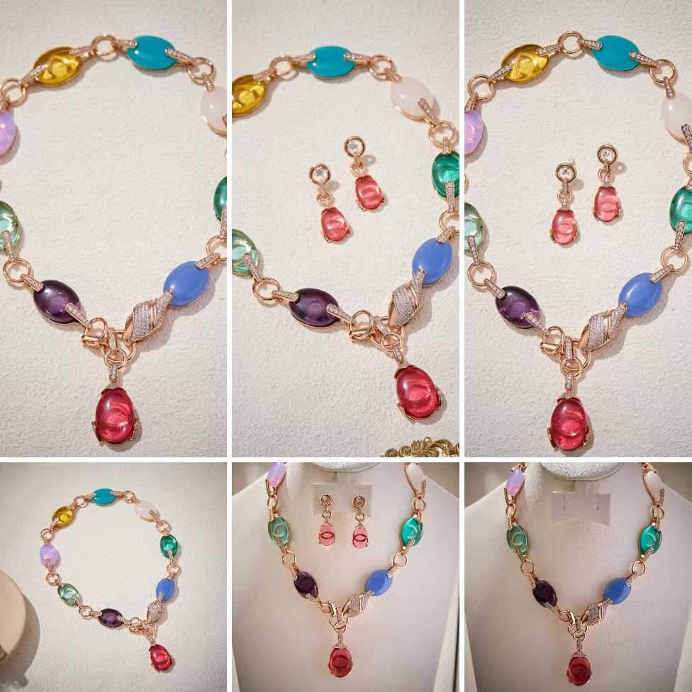 BVLGARI necklace&Earring&Bracelet&ring CE81592