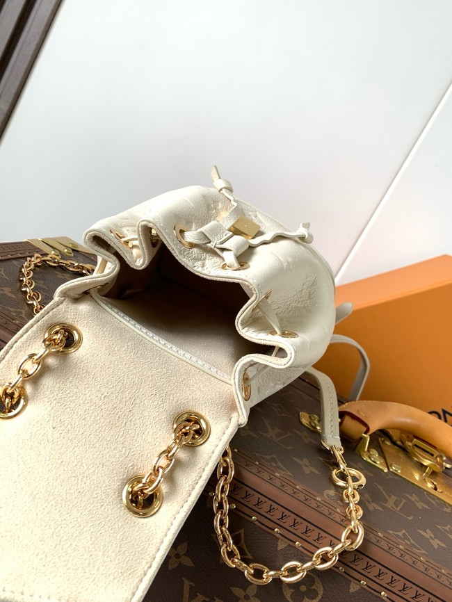 Louis Vuitton Nano Noe Backpack M13656 white