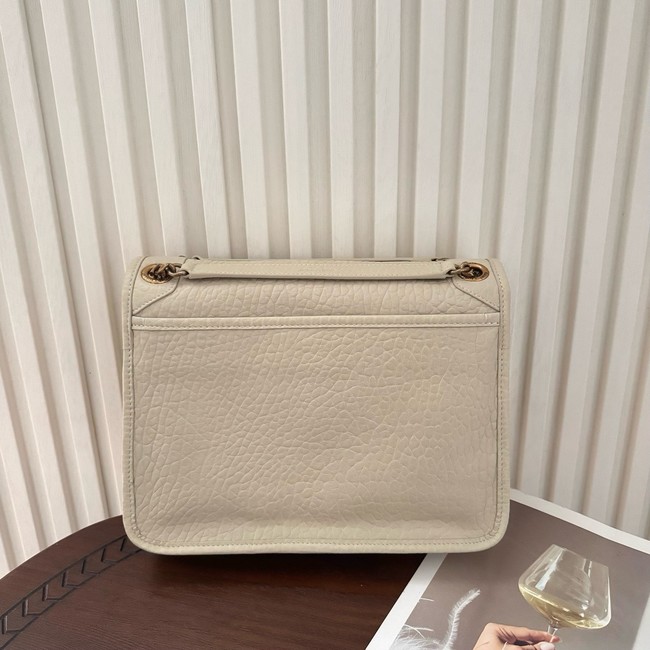 Saint Laurent NIKI small in grained lambskin 828736 BLANC VINTAGE
