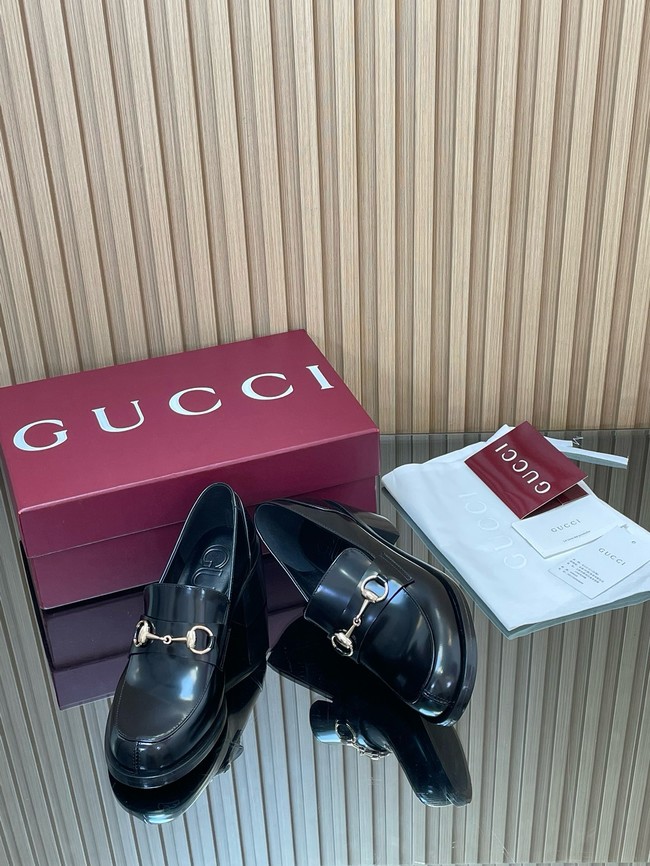 Gucci Womens heeled loafer with Horsebit 45109-5