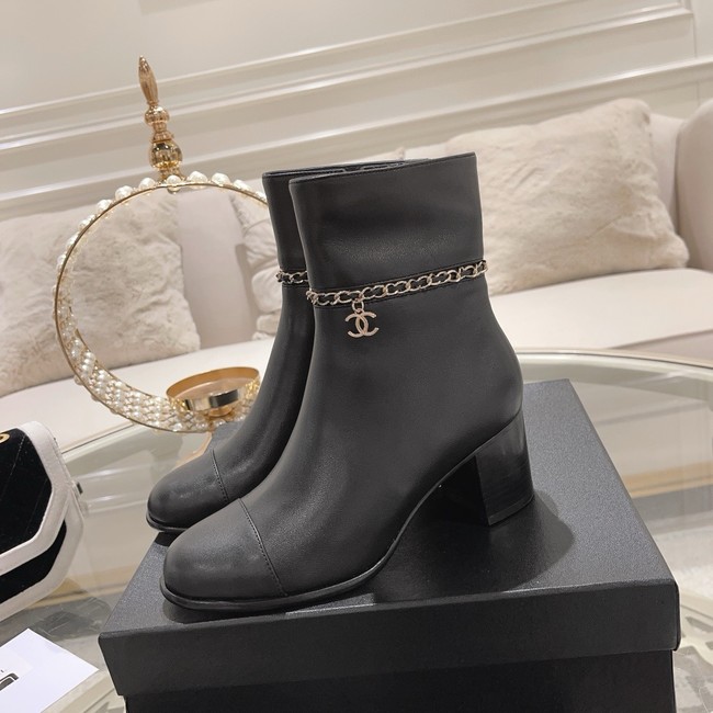Chanel Ankle Boot Calfskin 45125-6