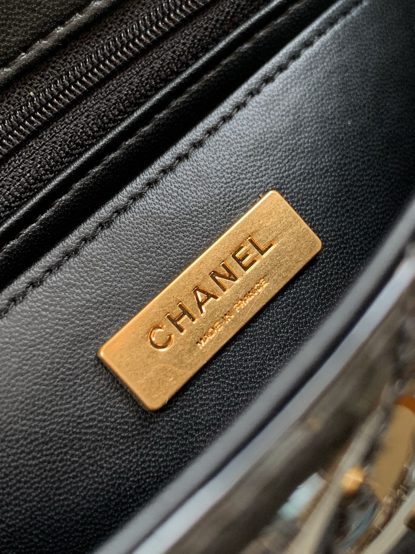 Chanel 25K Original Patent Leather Top Handle Bag A6320 Black Chanel 25K Original Patent Leather Top Handle Bag A6320 Black