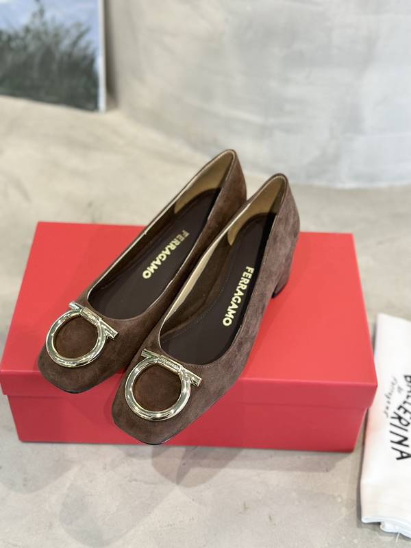 Ferragamo Shoes FMS00090 Heel 4CM Ferragamo Shoes FMS00090 Heel 4CM