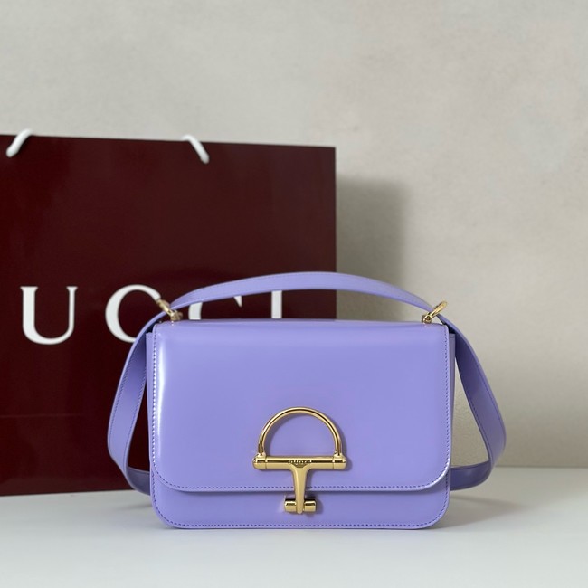Gucci Siena small shoulder bag 846705 lilac 