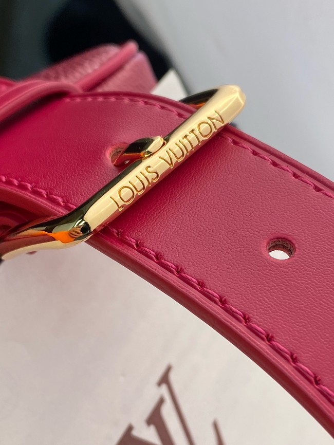 Louis Vuitton Locker Dopp Kit M25902 red