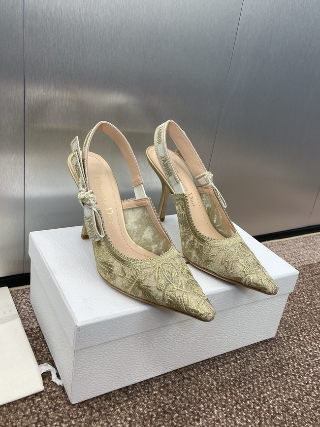 JAdior Slingback Pump Cotton Embroidered KCP867DQ-4