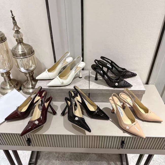 Jimmy Choo Shoes Heel 8.5CM 69884-1