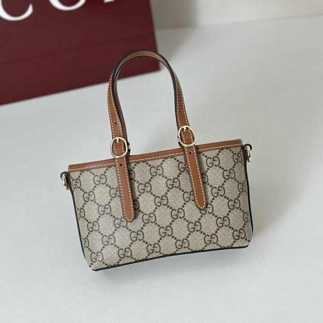 Gucci GG Emblem mini bag 855491 Brown
