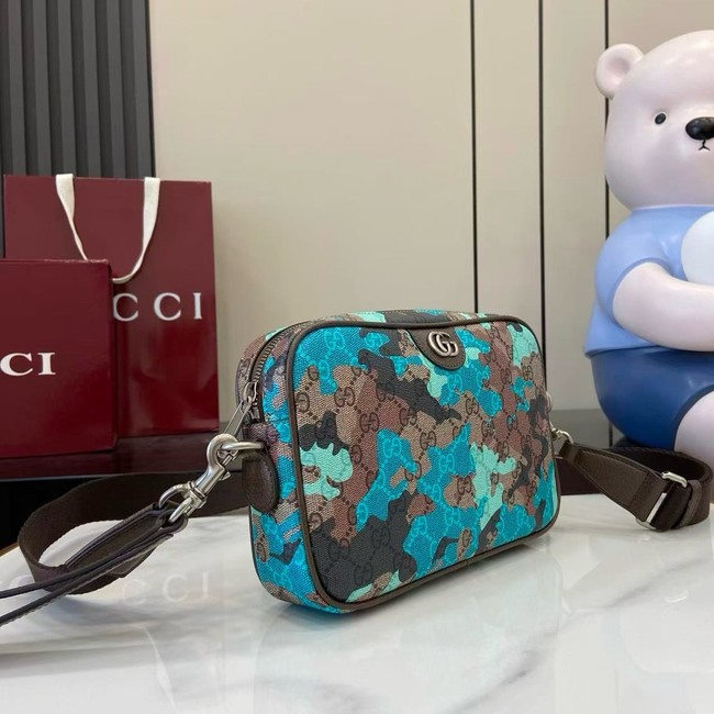 Gucci Small GG crossbody bag 839155 BLUE