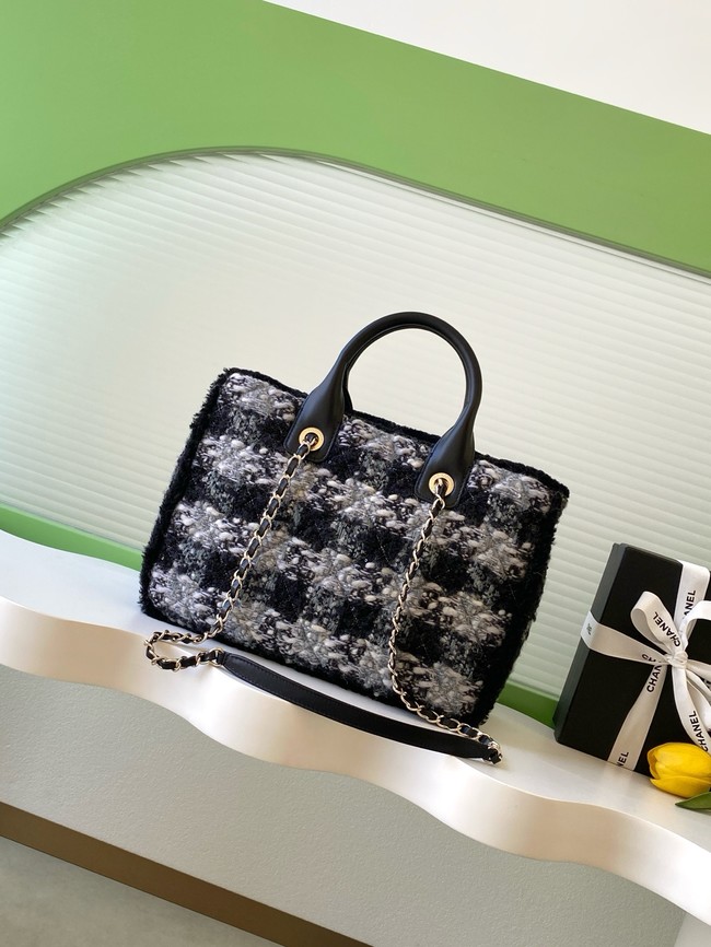 CHANEL Shopping Bag AS5688 Black & Grey