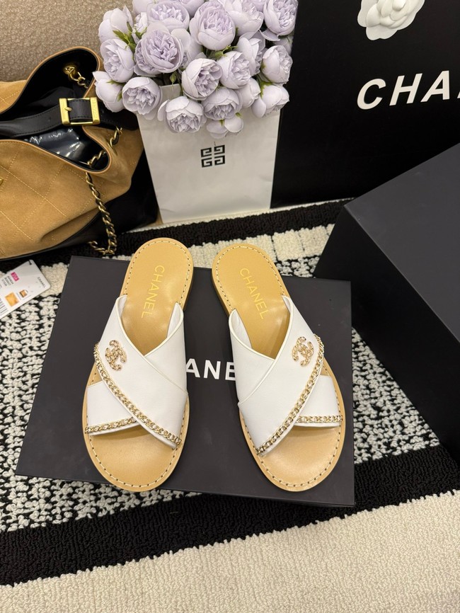Chanel Calfskin Mules 69889-1