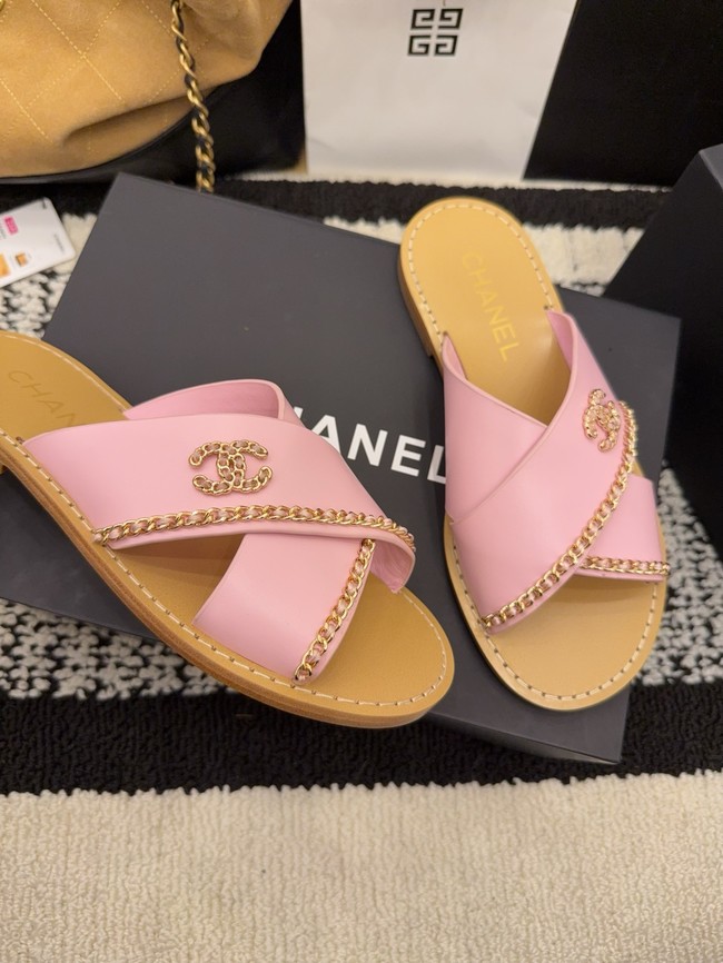 Chanel Calfskin Mules 69889-2