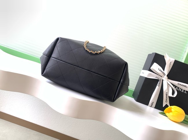 CHANEL Hobo Handbag AS5976 black