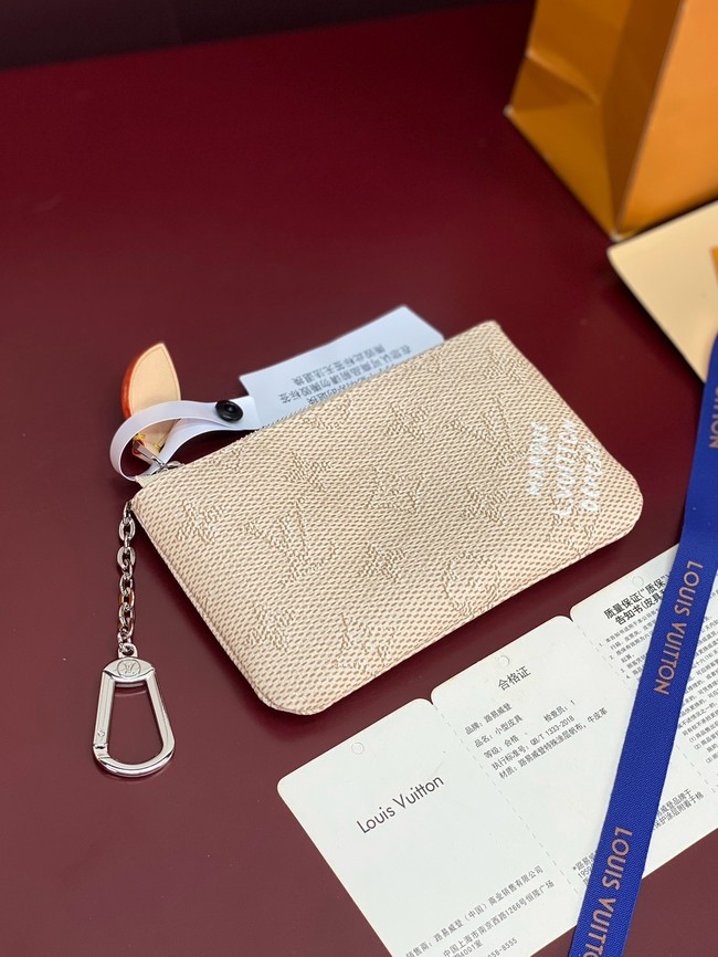 Louis Vuitton NEW Key Pouch S M27141 Linen