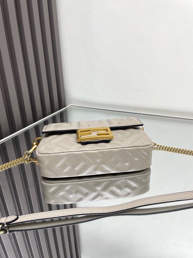 Fendi Baguette Mini Bag 8BS017 gray