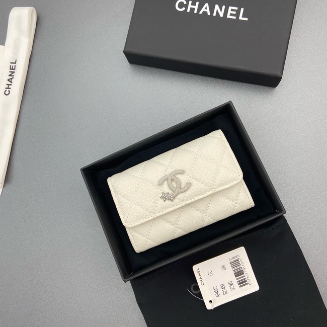 Chanel Flap Card Holder AP4812 Cream