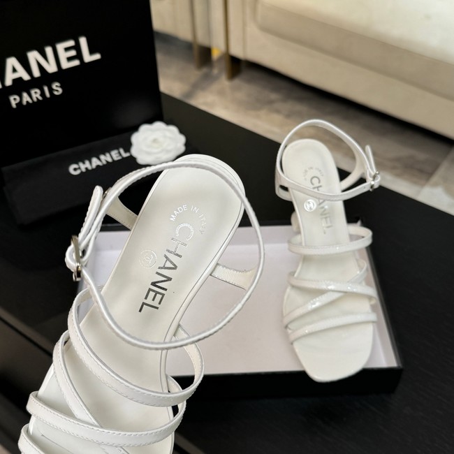 Chanel Sandals Patent Calfskin 95mm G46901-4