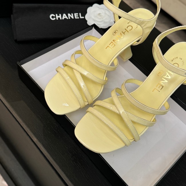 Chanel Sandals Patent Calfskin 95mm G46901-6