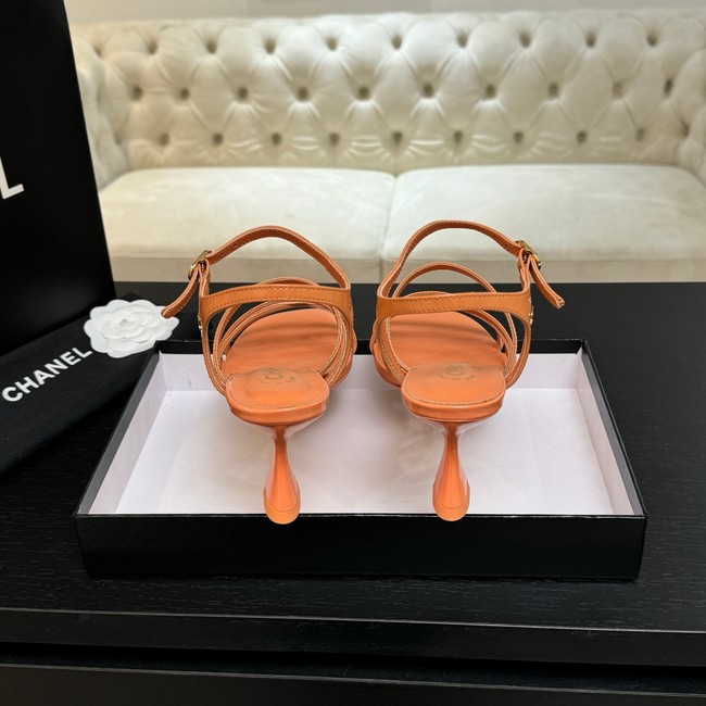 Chanel Sandals Patent Calfskin G46902-3