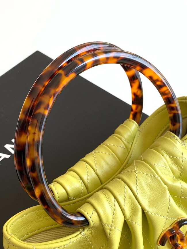 CHANEL Small Hobo Bag AS6022 green