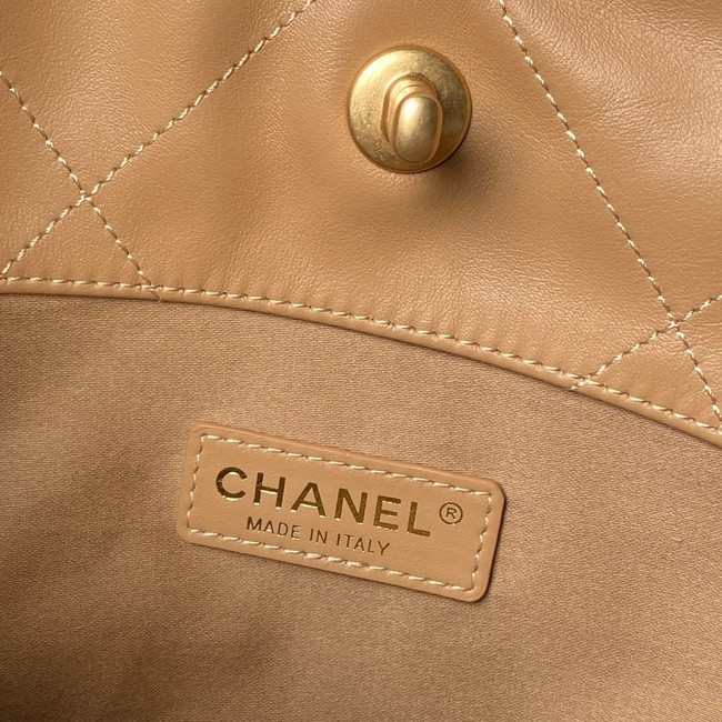 CHANEL Small Tote AS6015 Apricot