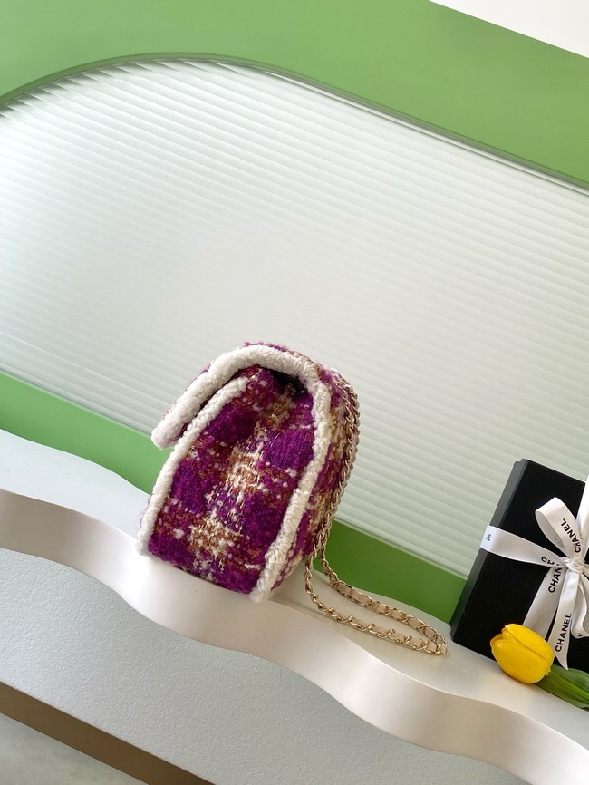 CHANEL Maxi Flapbag AS5687 Fuschia&Pink
