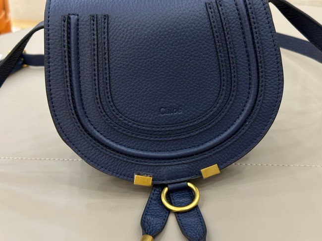 Chloe MARCIE small saddle bag 31053 dakr blue