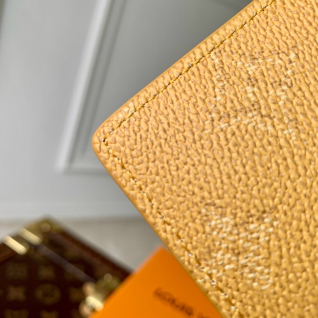 Louis Vuitton Card Holder M27116 Saffron Yellow