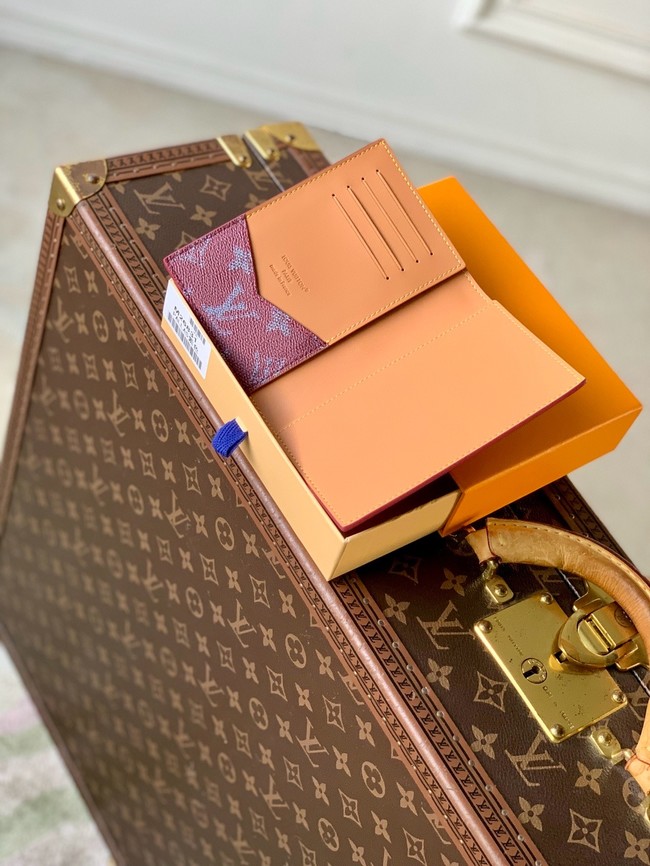 Louis Vuitton Passport Cover M26831 burgundy