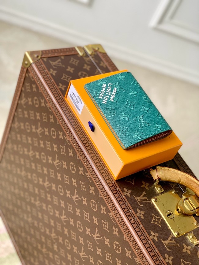 Louis Vuitton Passport Cover M26831 green