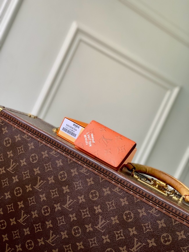 Louis Vuitton Pocket Organizer M26839 orange