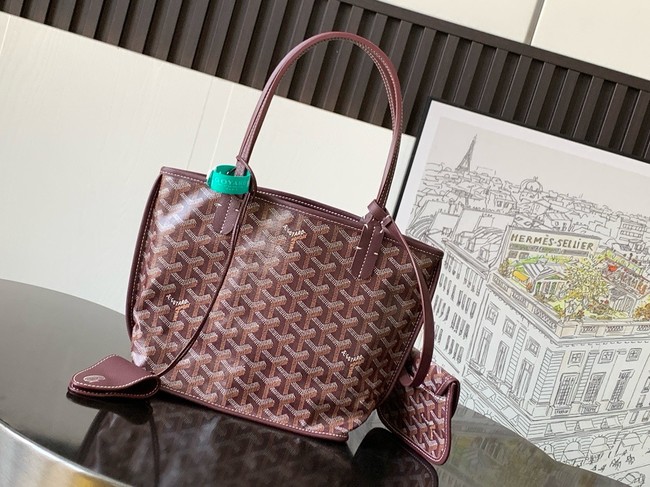 Goyard ANJOU mini bag TY50P burgundy