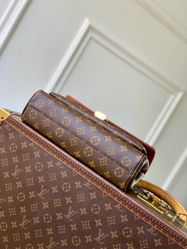 Louis Vuitton Monogram Canvas Shoulder Bag M27065 brown