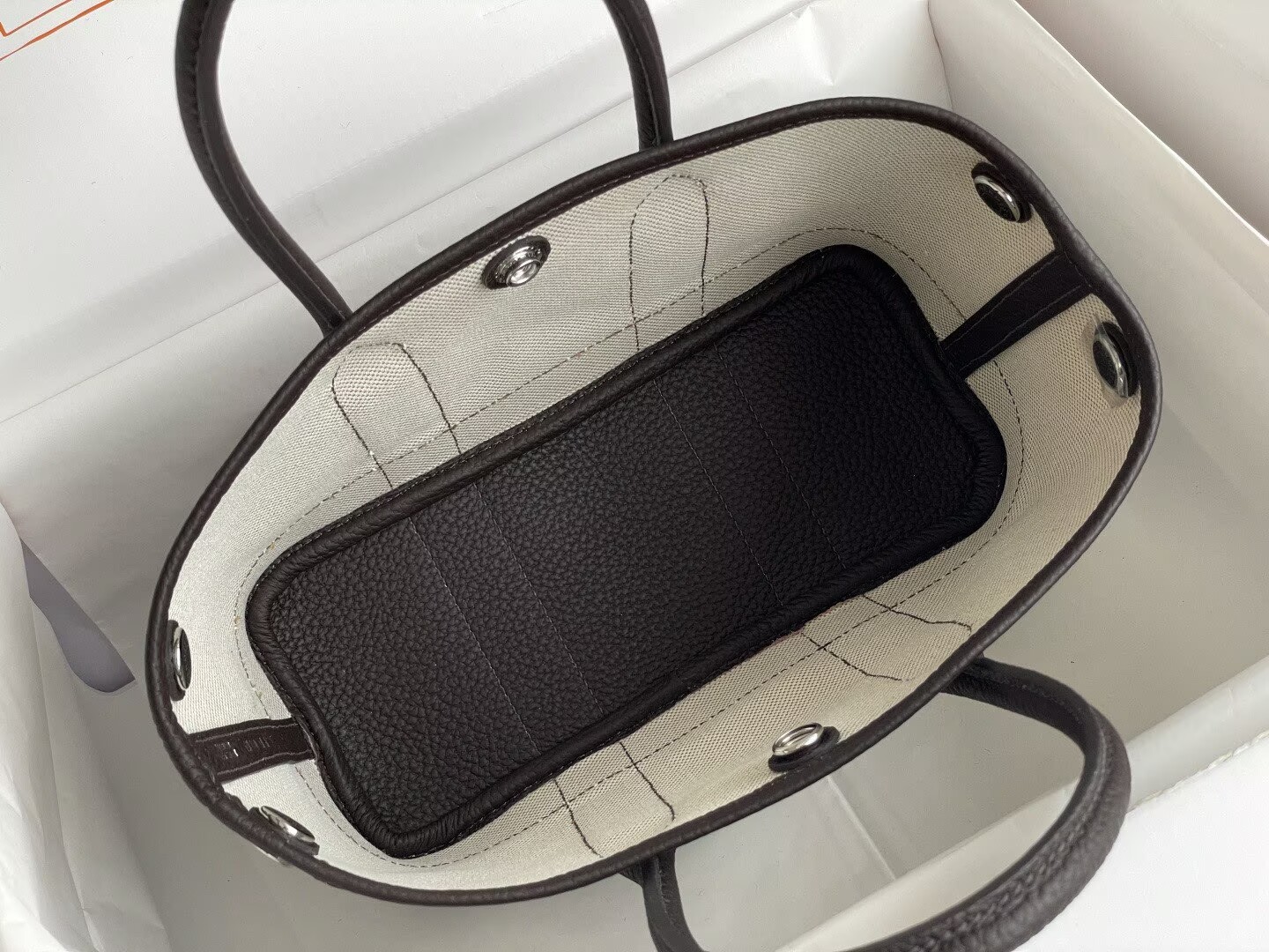 Hermes Mini Garden Party Tote Bags H3673 Black Hermes Mini Garden Party Tote Bags H3673 Black