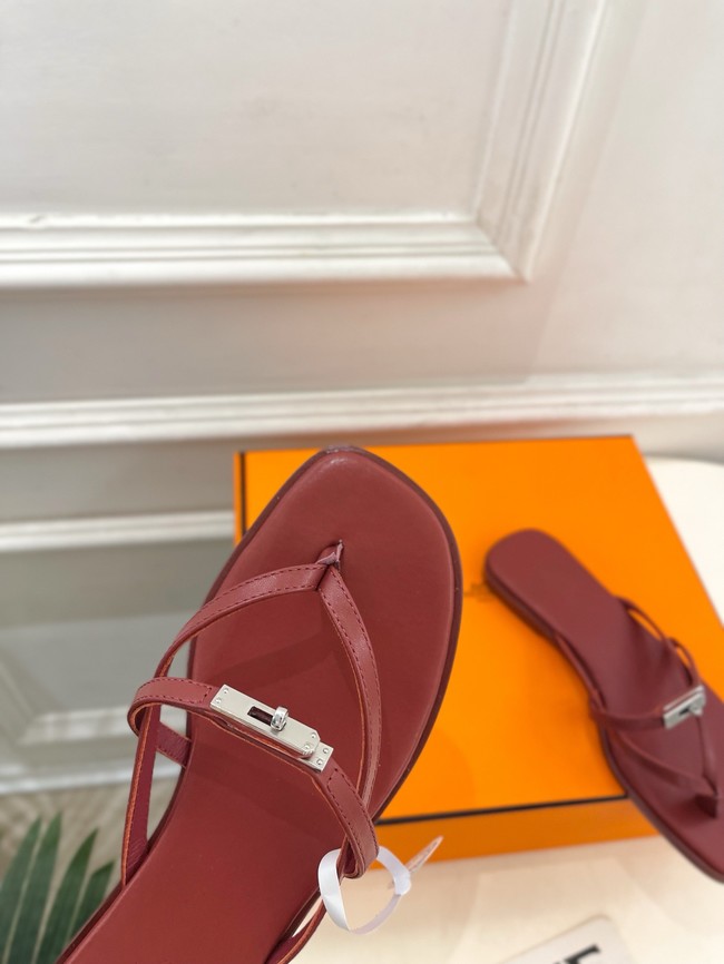 Hermes Sunkiss Flat Sandal 1AHKU8-2