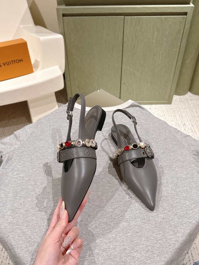 Louis Vuitton LV Vibe Slingback Flat Ballerina 1AHNAN-2