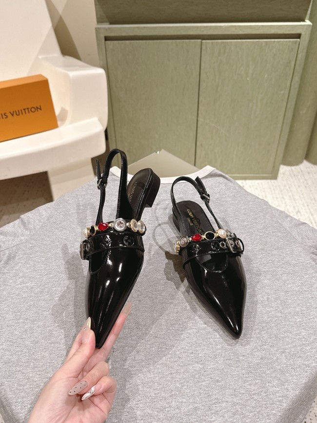 Louis Vuitton LV Vibe Slingback Flat Ballerina 1AHNAN-4