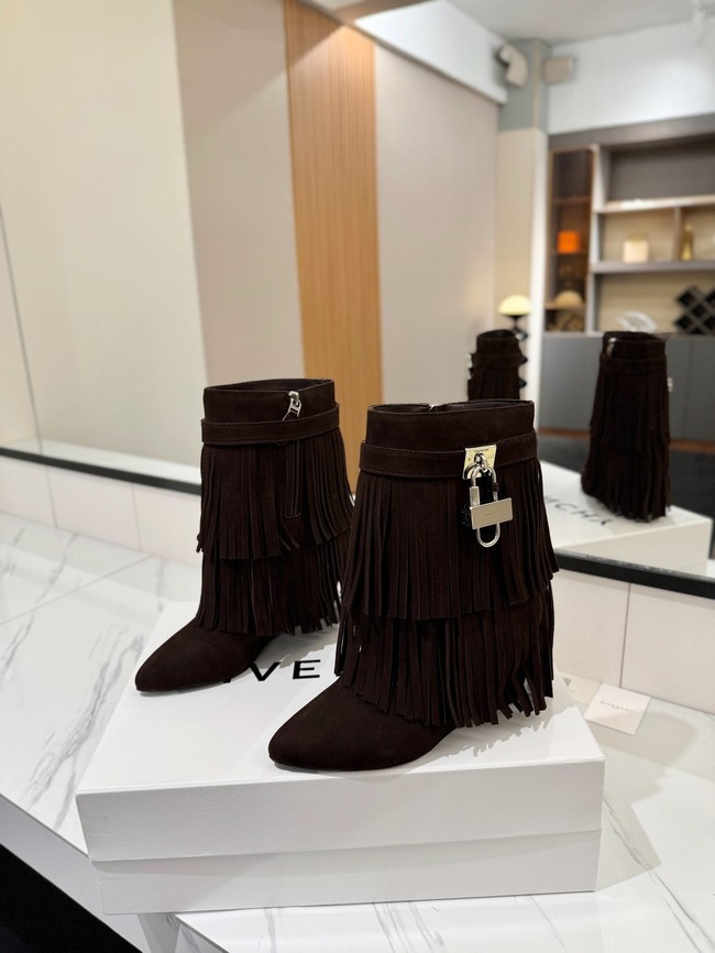 Givenchy High Boots Calfskin Heel 6.5CM 97171-2