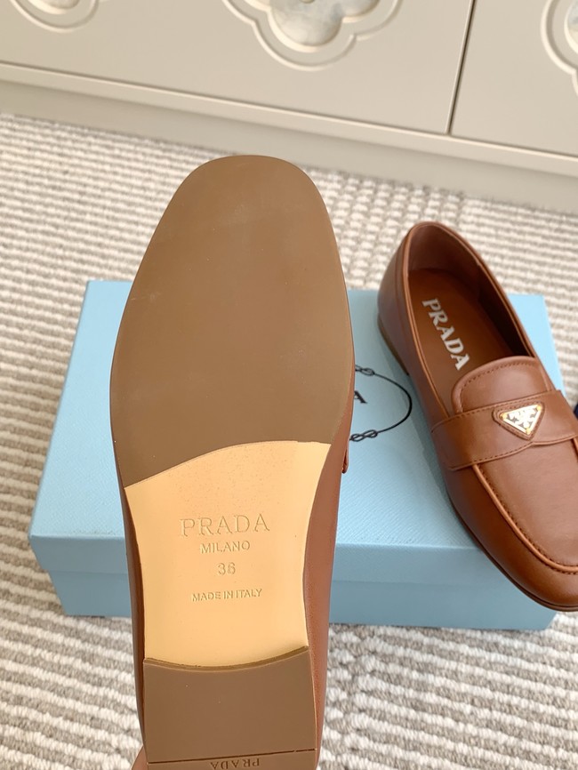 Prada leather loafers 87199-2