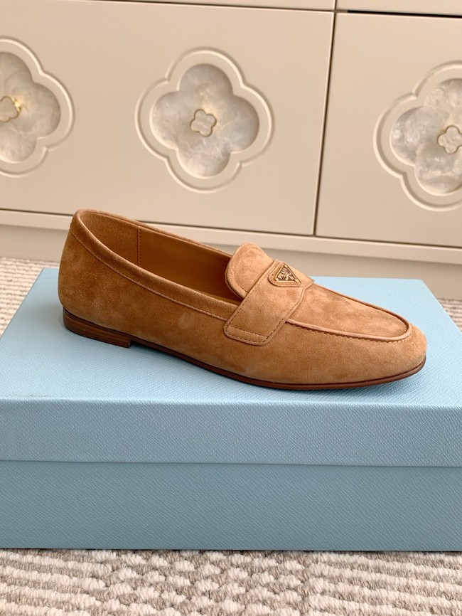 Prada leather loafers 87199-6