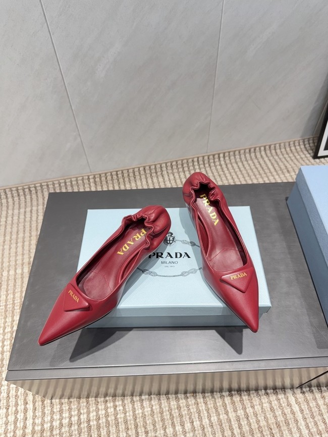 Prada Mordore leather pumps 87221-7