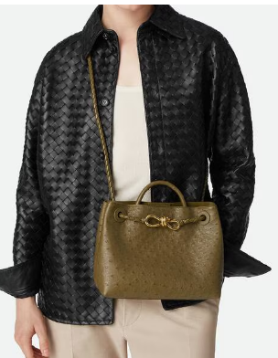 Bottega Veneta Small Andiamo 805231 Mud Bottega Veneta Small Andiamo 805231 Mud