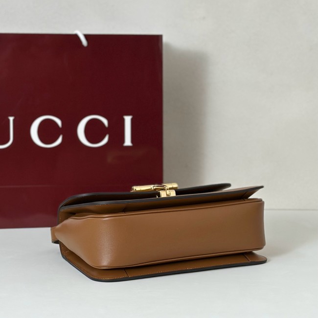 Gucci Siena medium top handle bag 855535 brown 