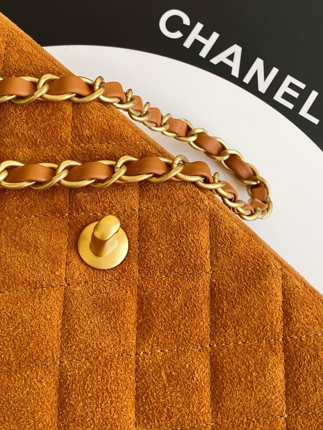 CHANEL Flap Bag AS5991 Camel