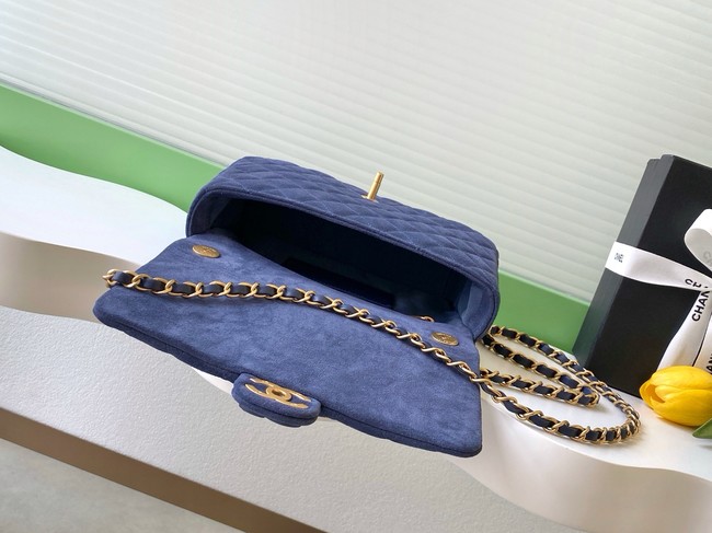 CHANEL Flap Bag AS5991 blue